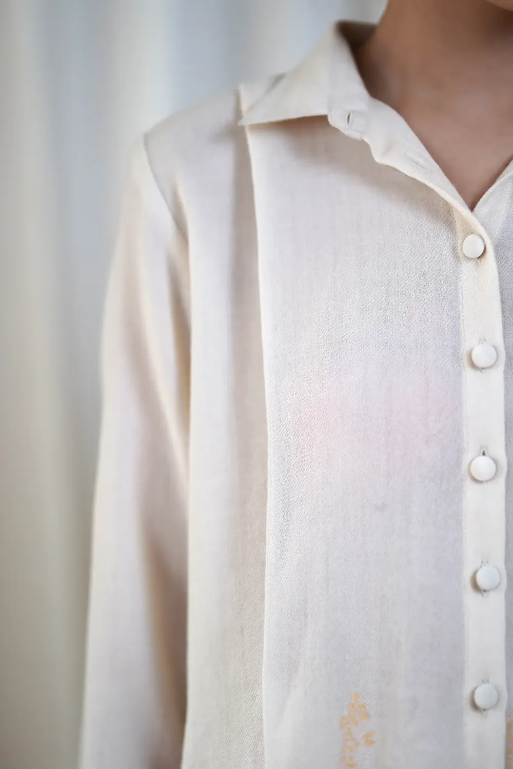 Woollen printed shirt