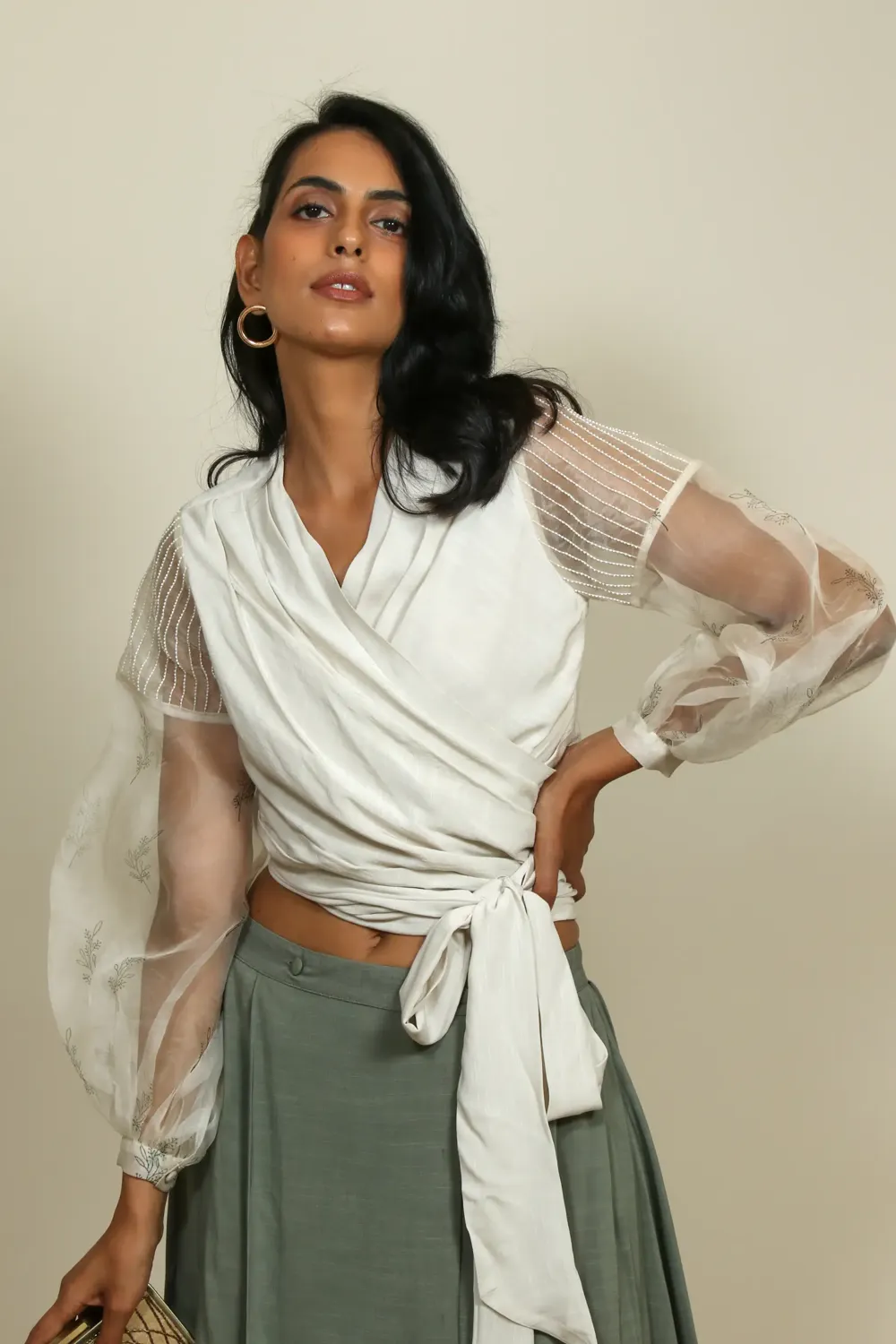 Chic Style wrap top