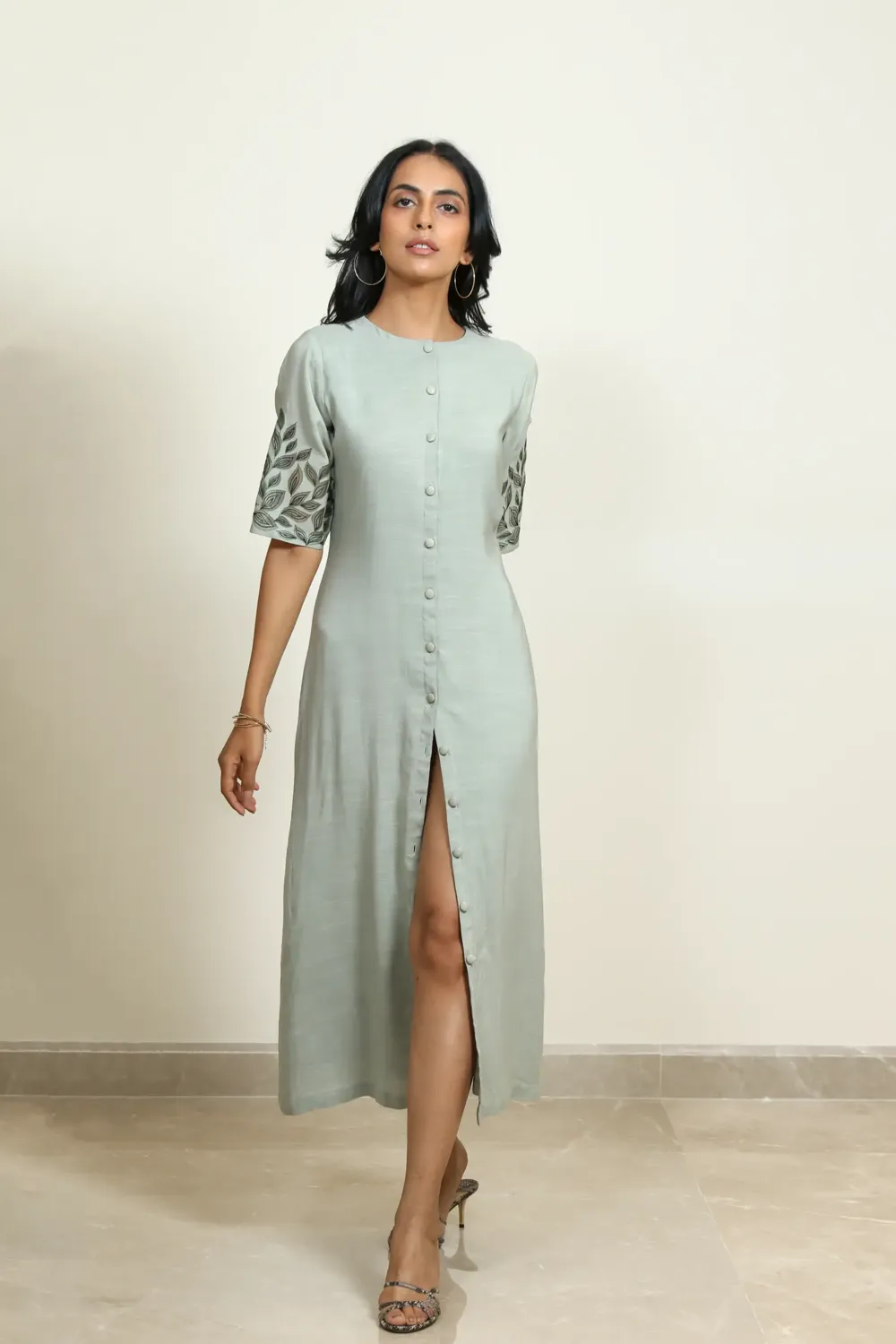 Perfect Fit buttoned down dress